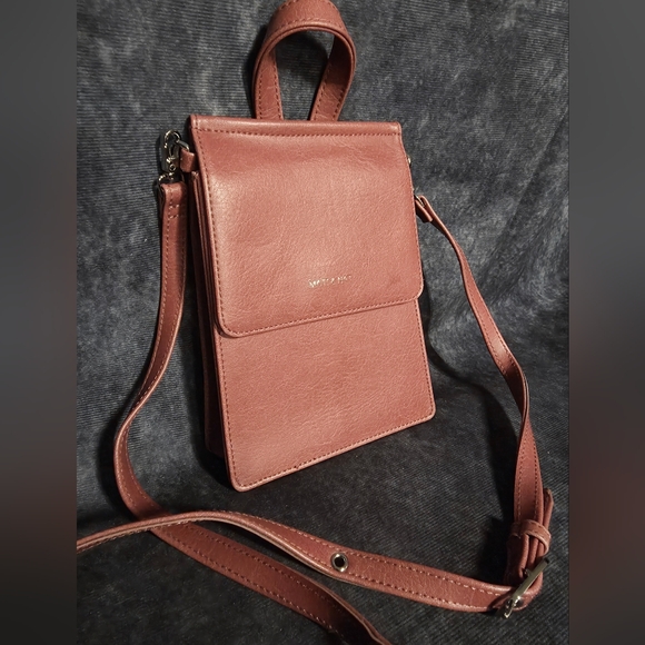 Matt & Nat Vintage Thessa Vegan Pink Crossbody Bag - Picture 13 of 16